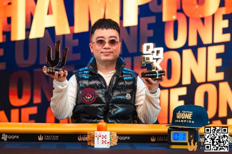 【微扑克】Triton ONE | NGUYEN HUU DUNG把握领先优势，加冕QQPK Genesis冠军