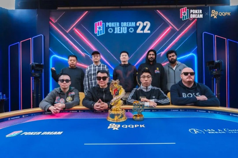 【微扑克】PD22济州站｜主赛FT诞生，何俊杰领衔4名中国选手决战决赛圈；QQPK战队“暖暖”从短码逆袭到QQPK大师赛季军，J High抓诈成经典！