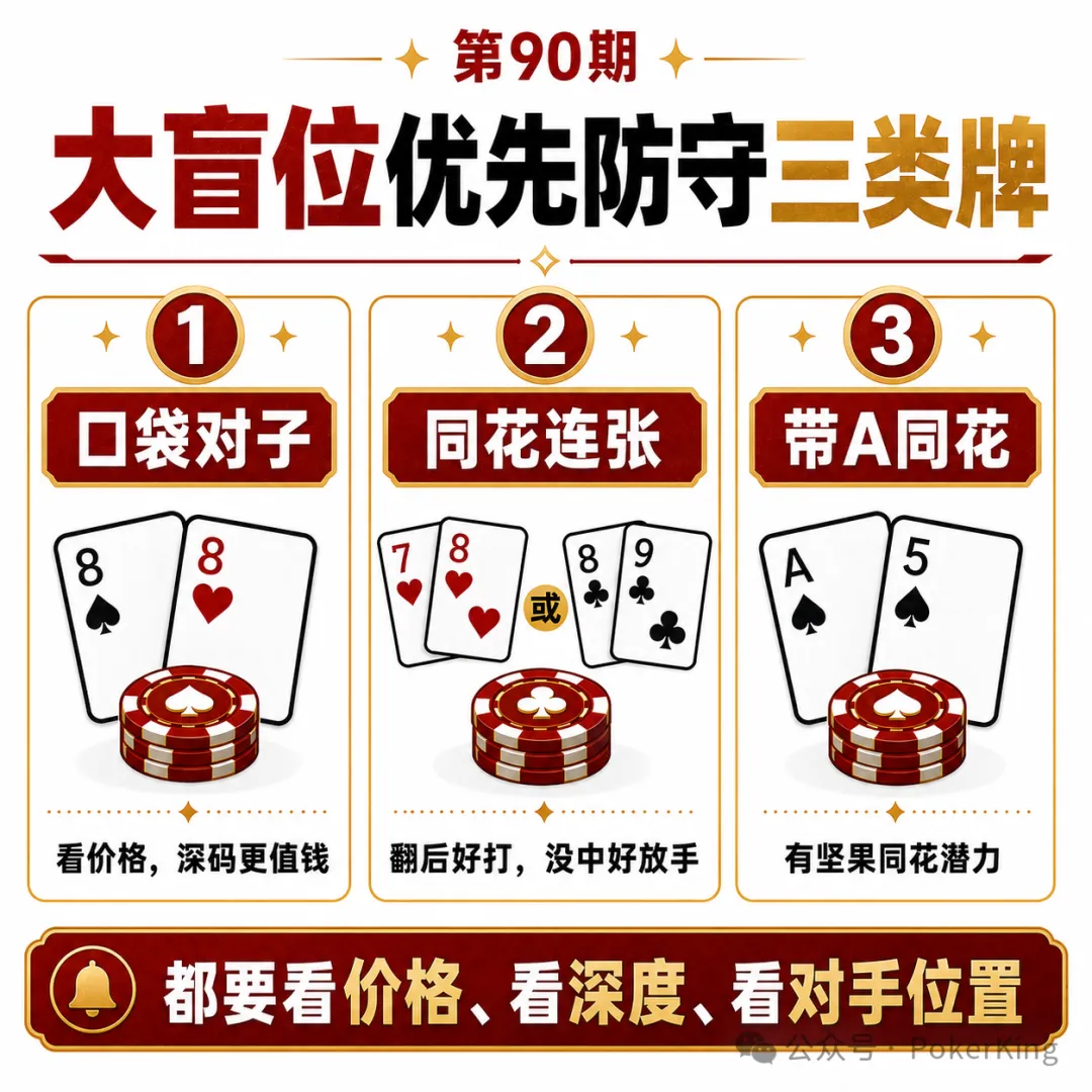 【微扑克】大盲位漏钱指南：为什么你明明没输大池，筹码却在一点一点少？