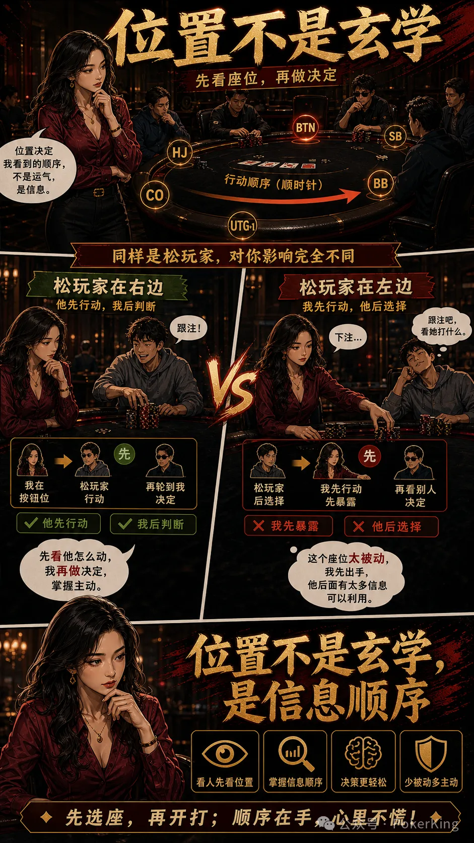 【微扑克】坐下之前先看四个信号：位置选对了，牌还没发就少了一半难度