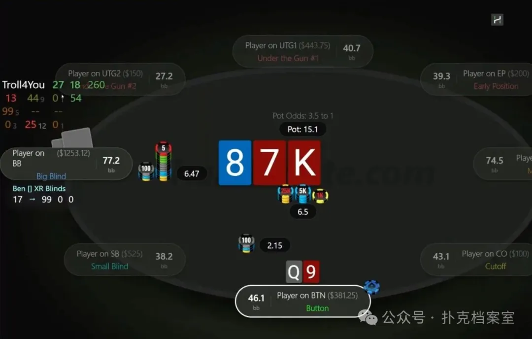 【微扑克】被疯狂check-raise折磨？WSOP线上主赛冠军：别怂，用3-bet反杀他
